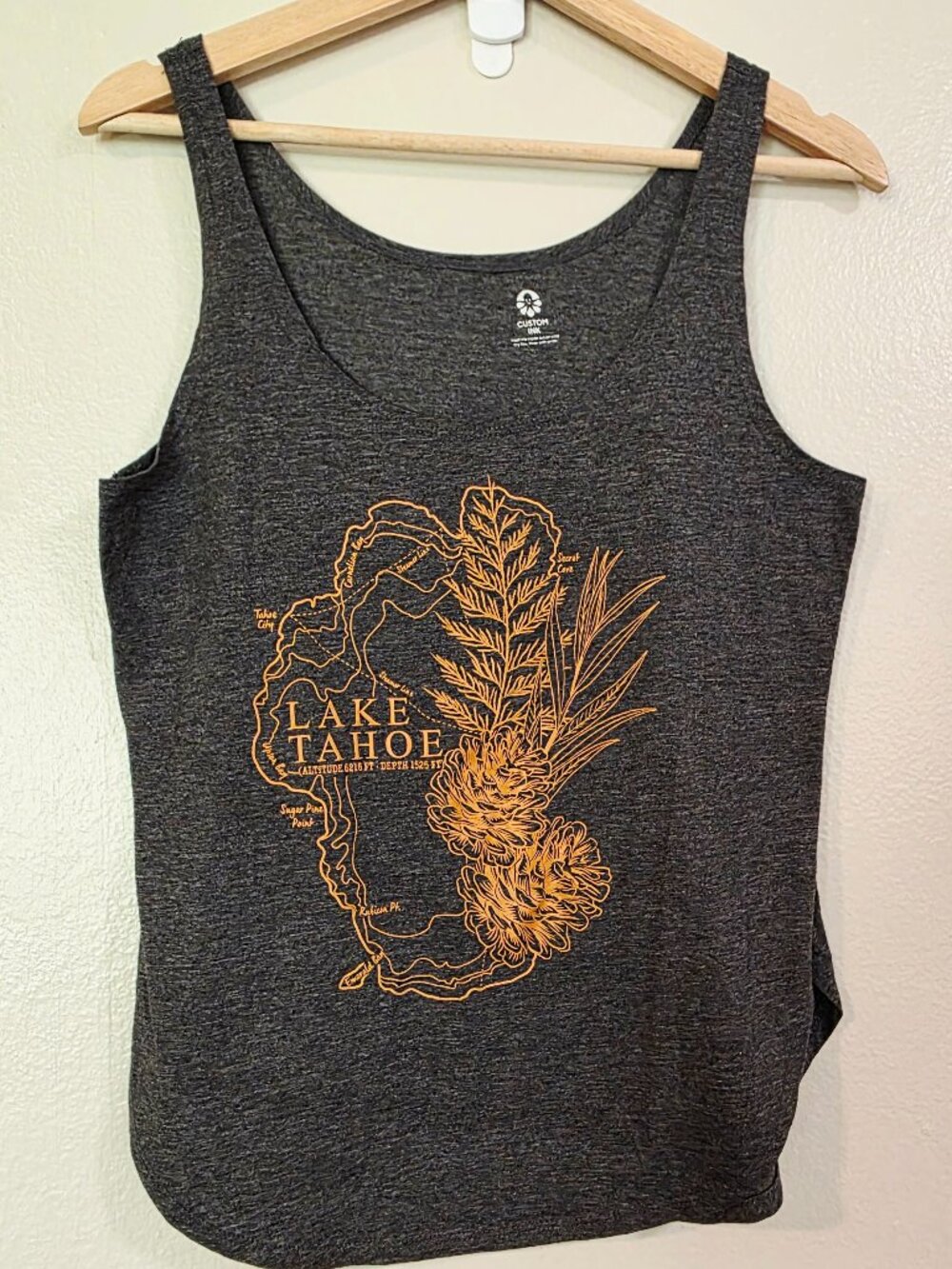Custom Ink Lake Tahoe Graphic Tank Top